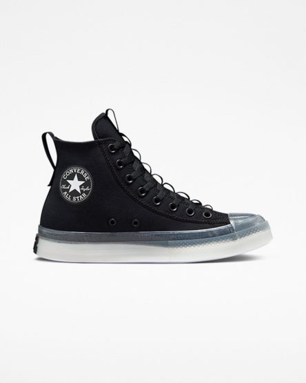 Tenisi Inalti Barbati Converse Chuck Taylor All Star CX Explore Negrii Albi | RO 0RCDG169